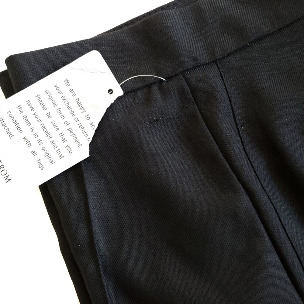 PAUL & JOE Sister Coquet pintuck classic career black pants French Size 34 2 XS - Picture 6 of 9